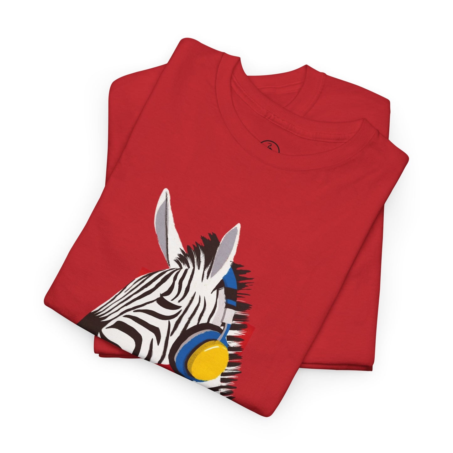 Funky Zebra Unisex Heavy Cotton Tee