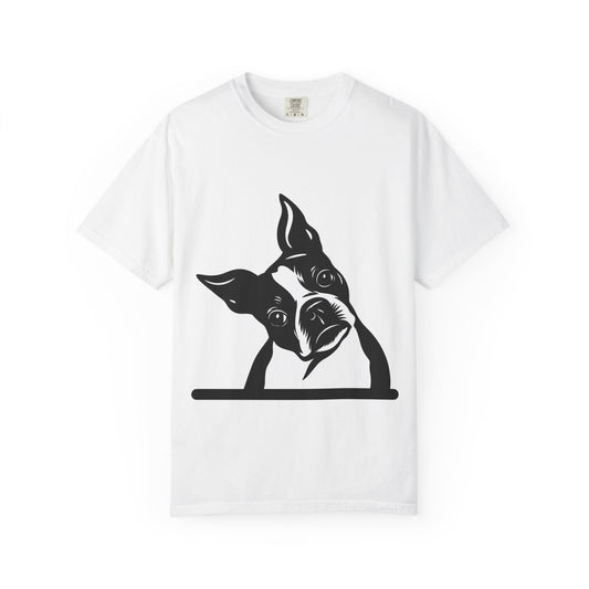 Curious Dog Peek Graphic Tee