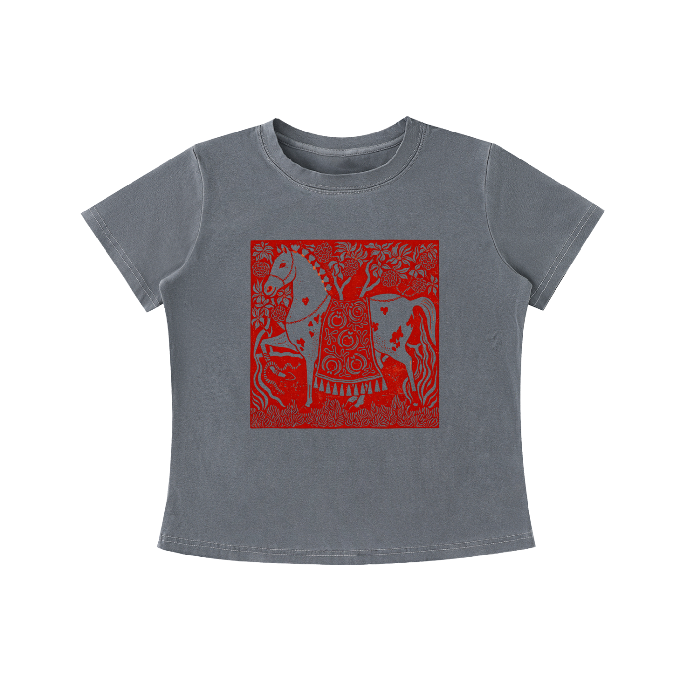 Crimson Horse Tee