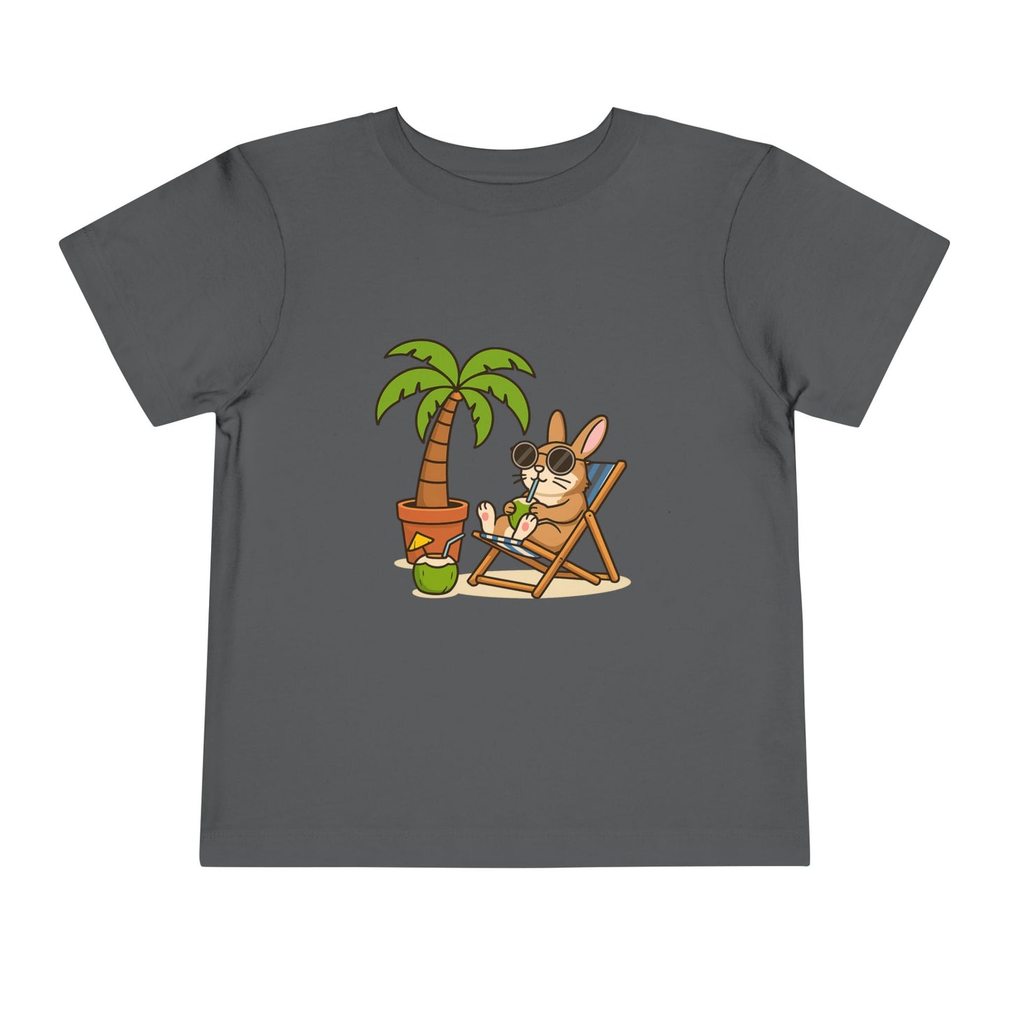Chillin' Bunny Toddler Tee image 10
