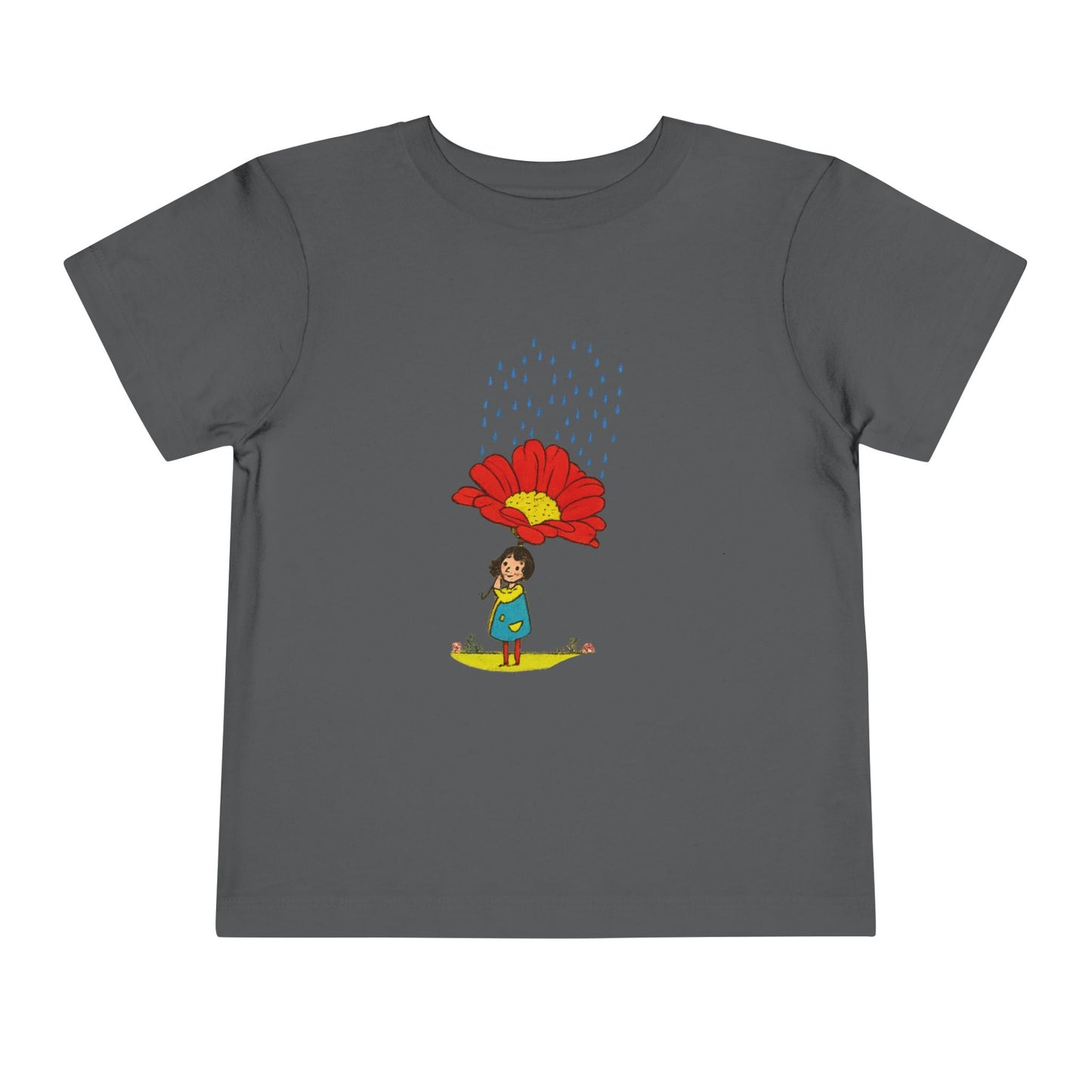 “Flower Umbrella” Toddler Tee image 13