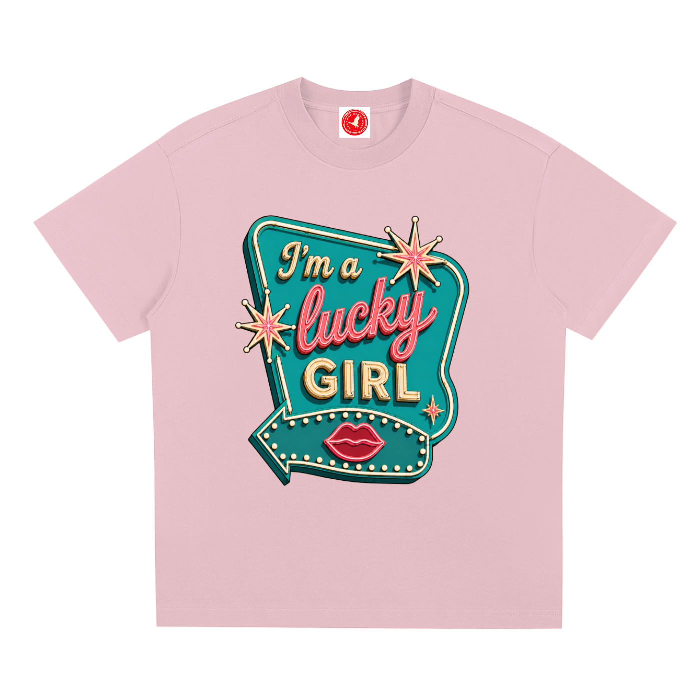 Lucky Girl Oversized Sonora Tee