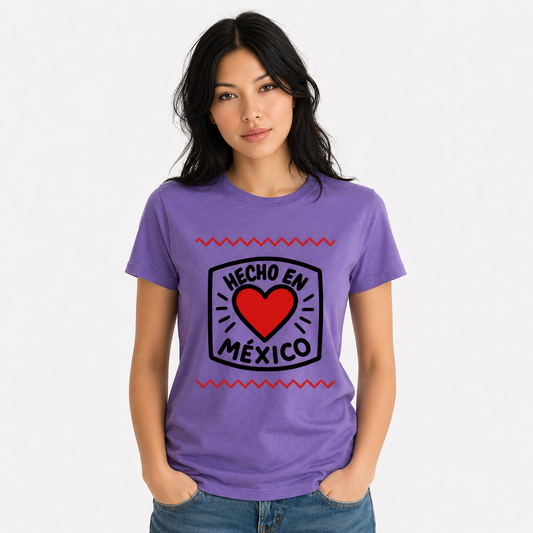 Hecho en México Heart Graphic Women’s Tee