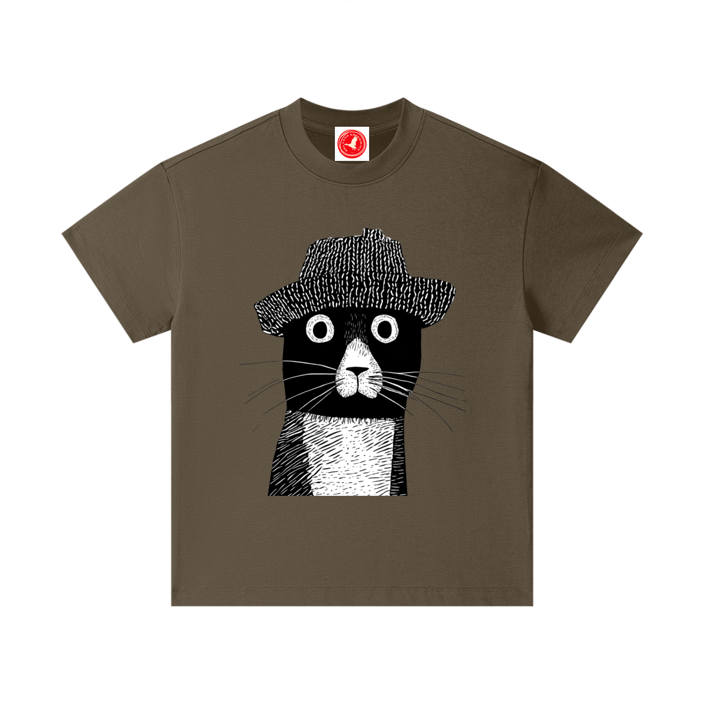 Hat Cat Graphic Tshirt