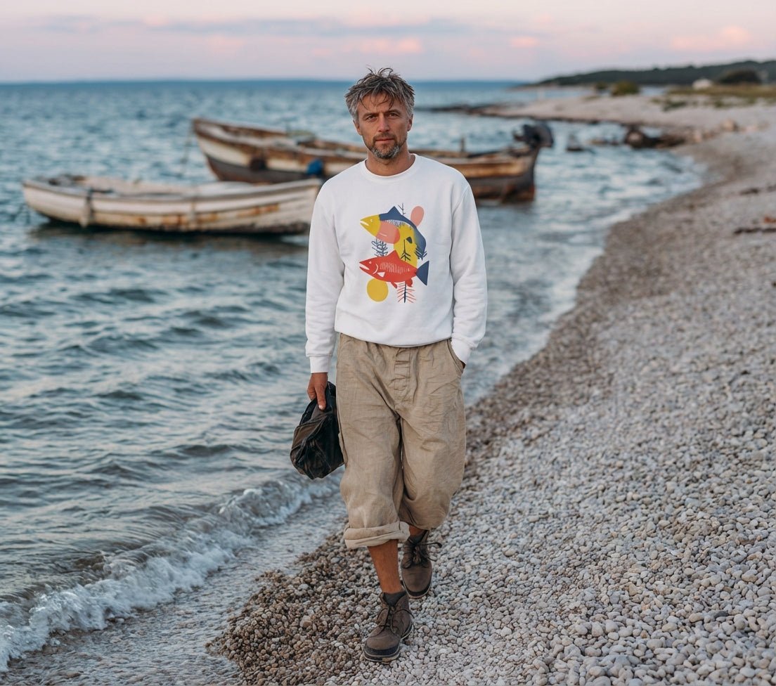 product_name graphic Sweatshirt Del Lago Greenwich