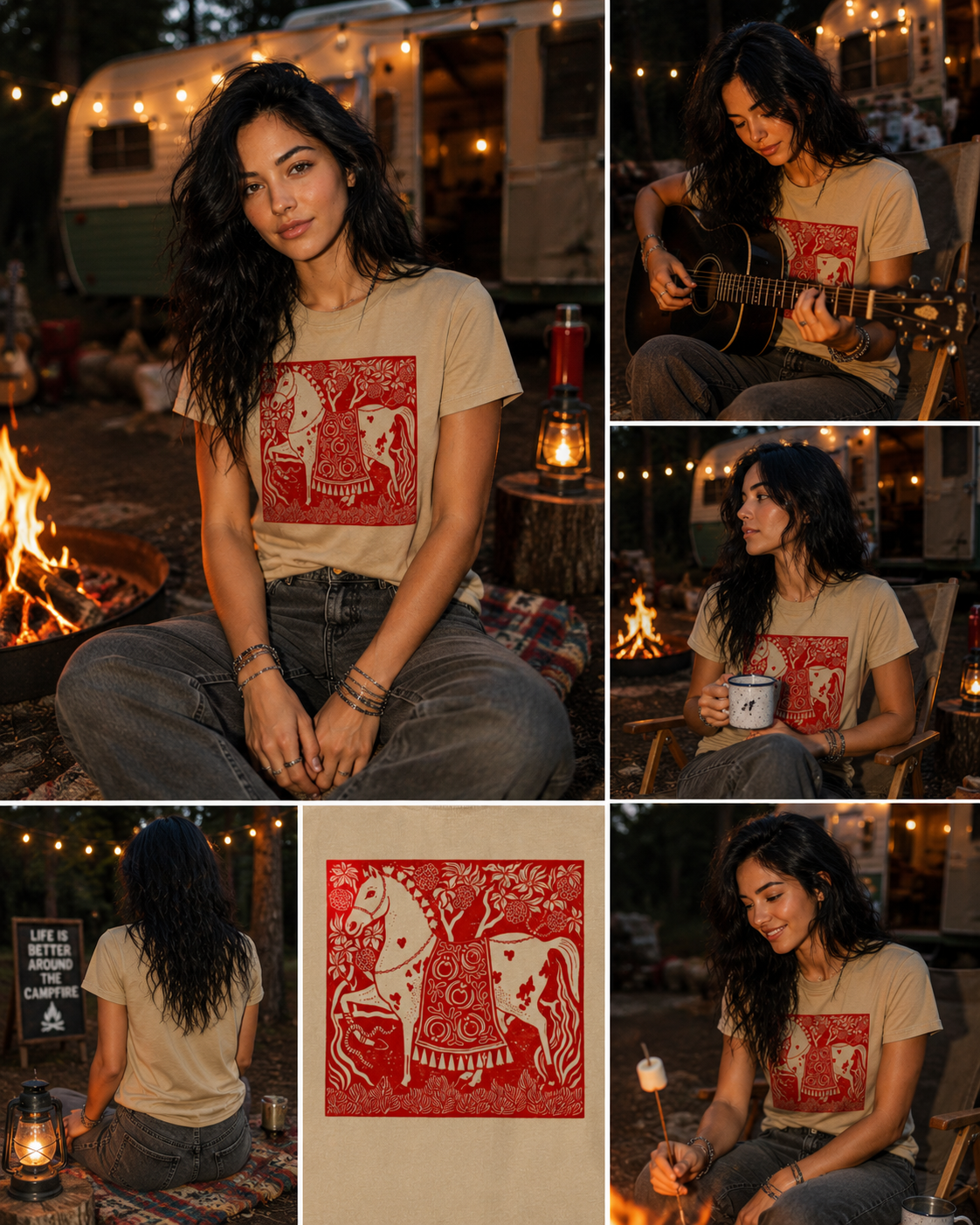 Women’s Folk-Art and Floral Graphic Tees: How to Style Them