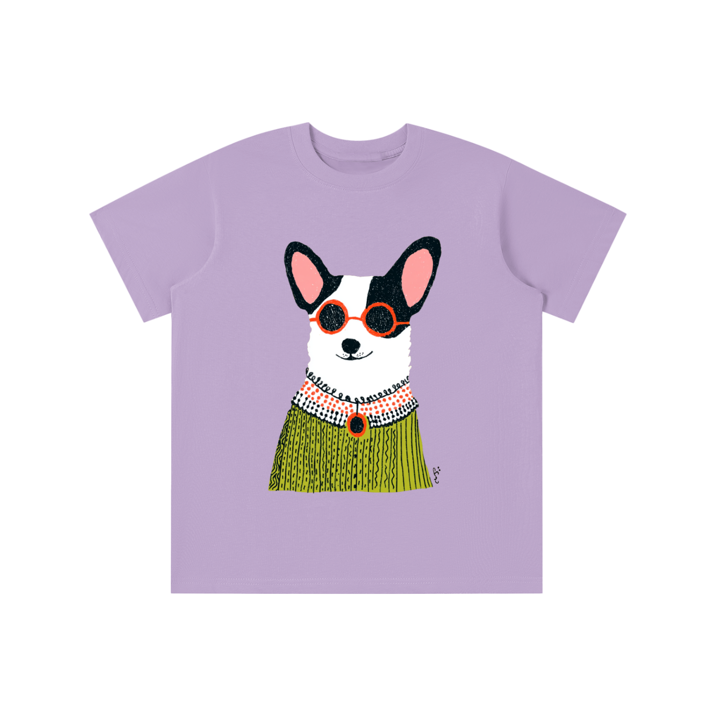 Cool Pup graphic t-shirt featuring illustrated dog artwork inspired by pet lovers and playful design.