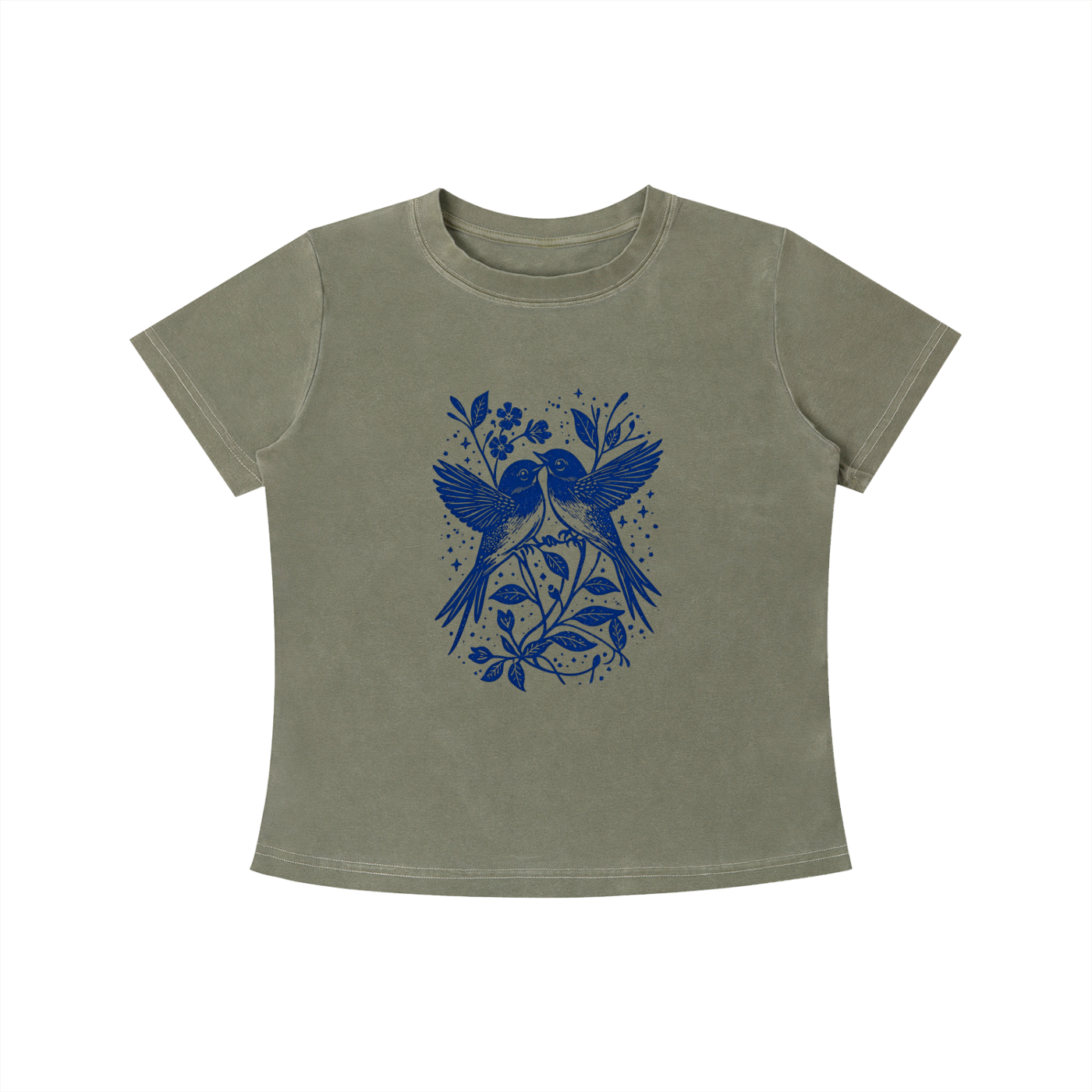 Twin Sparrow Indigo Tee