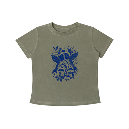 Twin Sparrow Indigo Tee