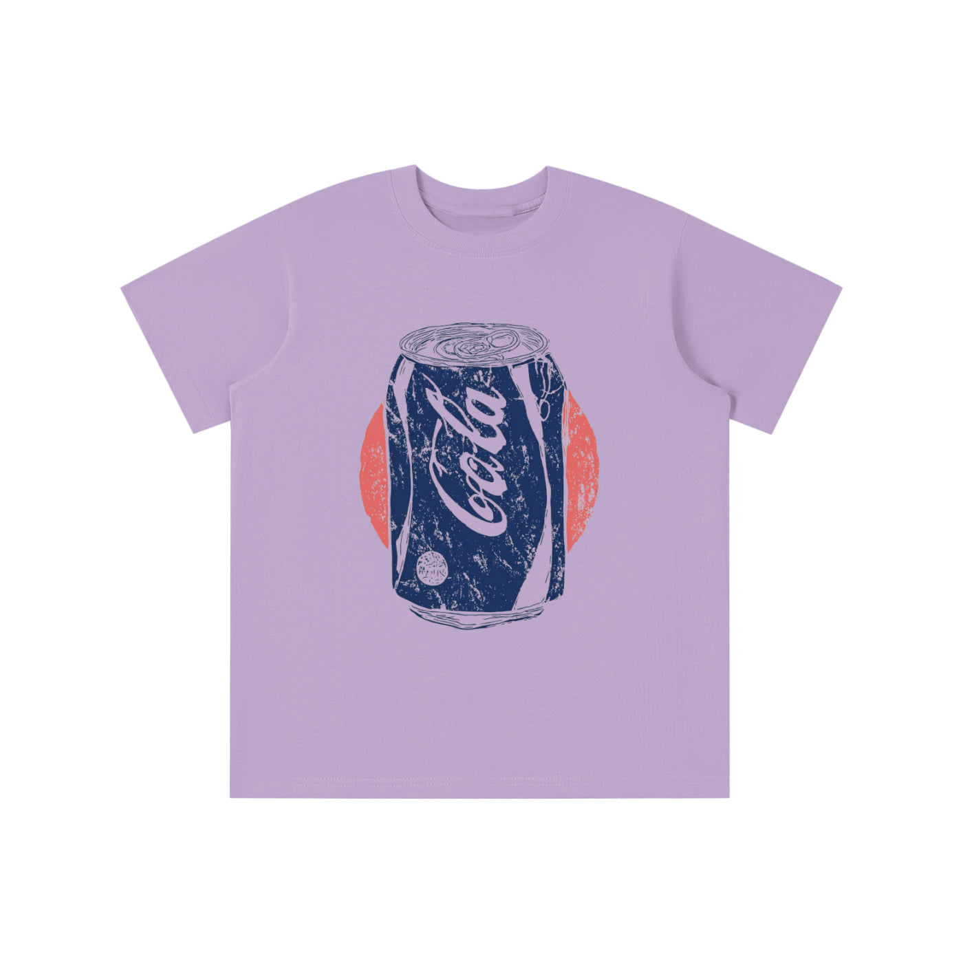 Vintage Cola Can graphic t-shirt featuring retro soda artwork inspired by nostalgic Americana and classic advertising.