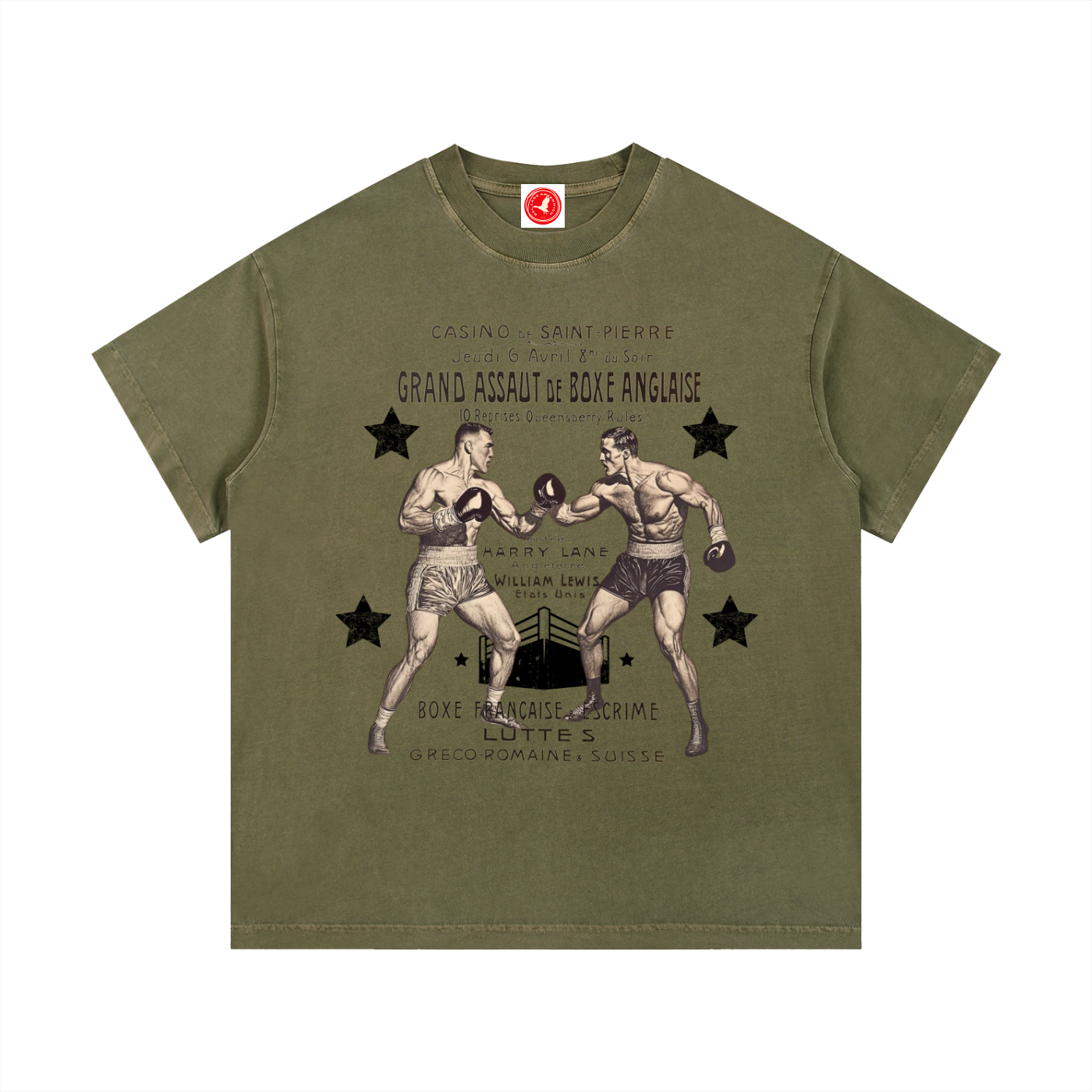 Vintage Boxing Match Tee