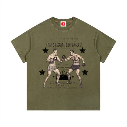 Vintage Boxing Match Tee