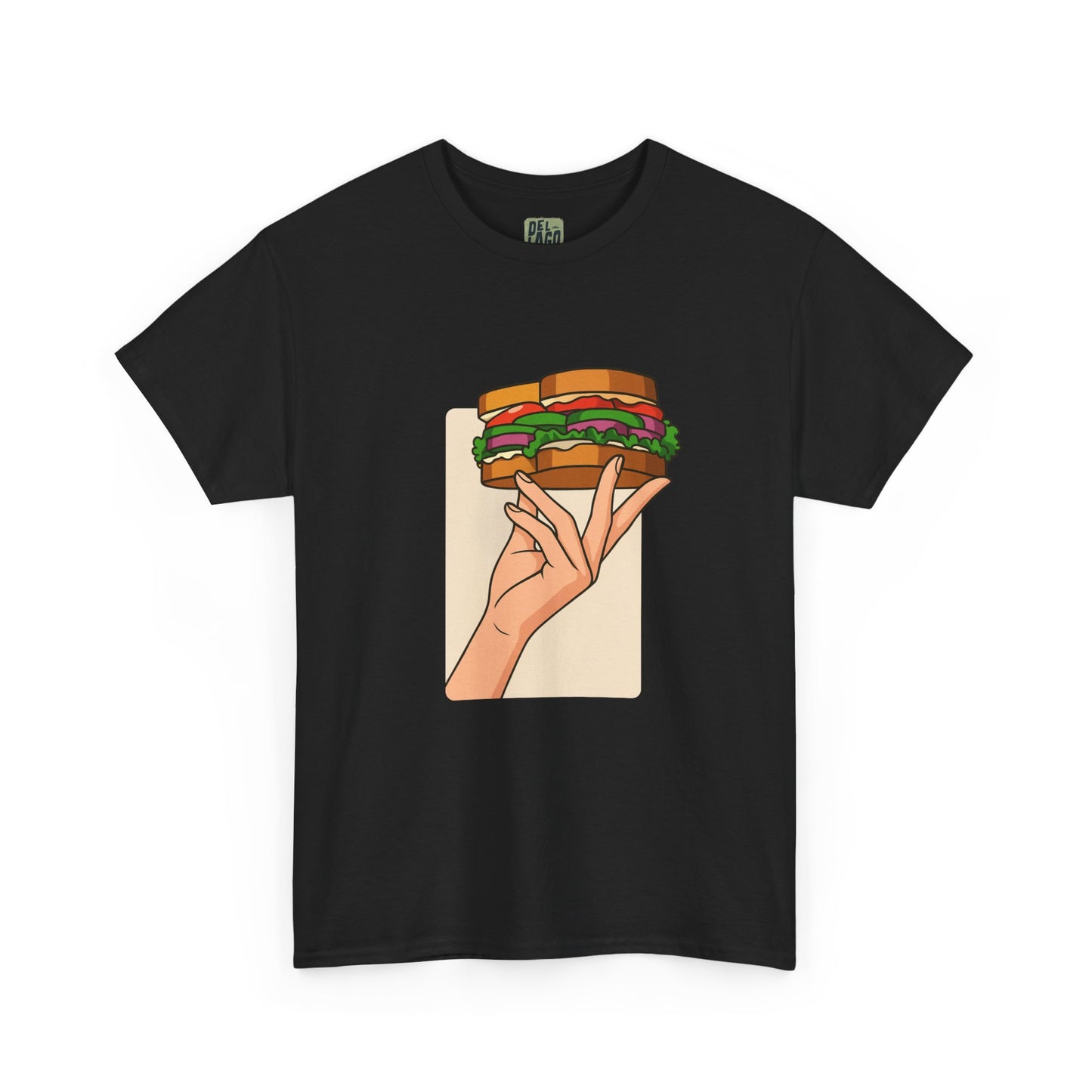 Hand-Illustrated Burger Tee image 4