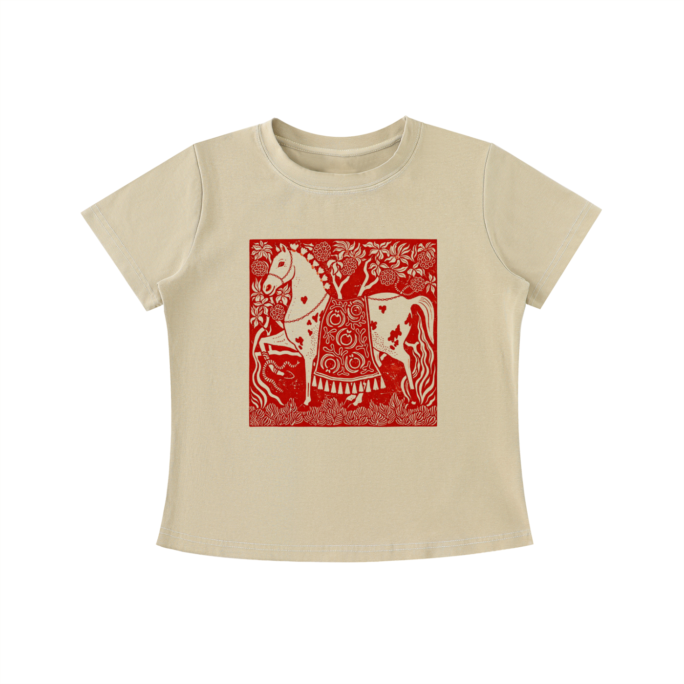 Crimson Horse Tee