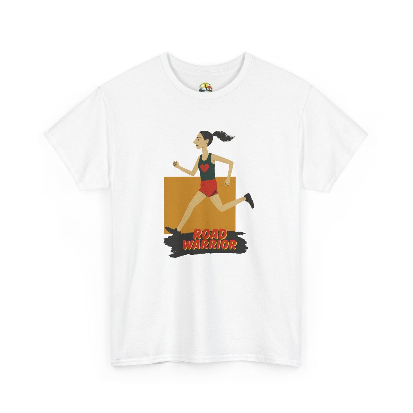 Female "Road Warrior" Unisex Heavy Cotton Tee image 5