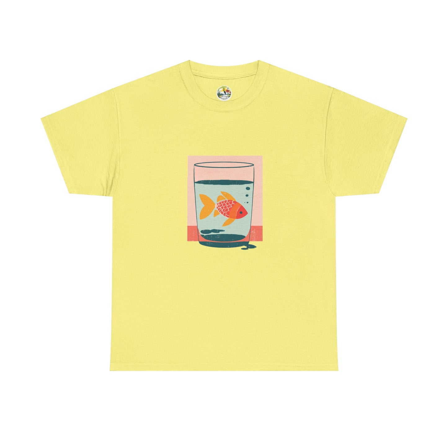 Colorful Goldfish Unisex T-Shirt image 13