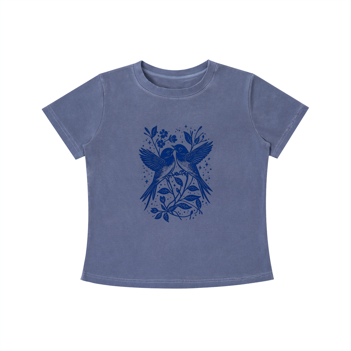 Twin Sparrow Indigo Tee
