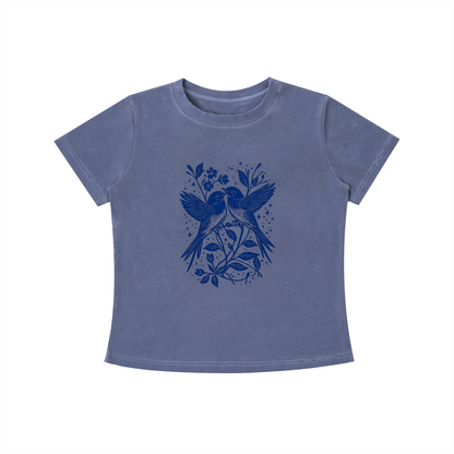 Twin Sparrow Indigo Tee