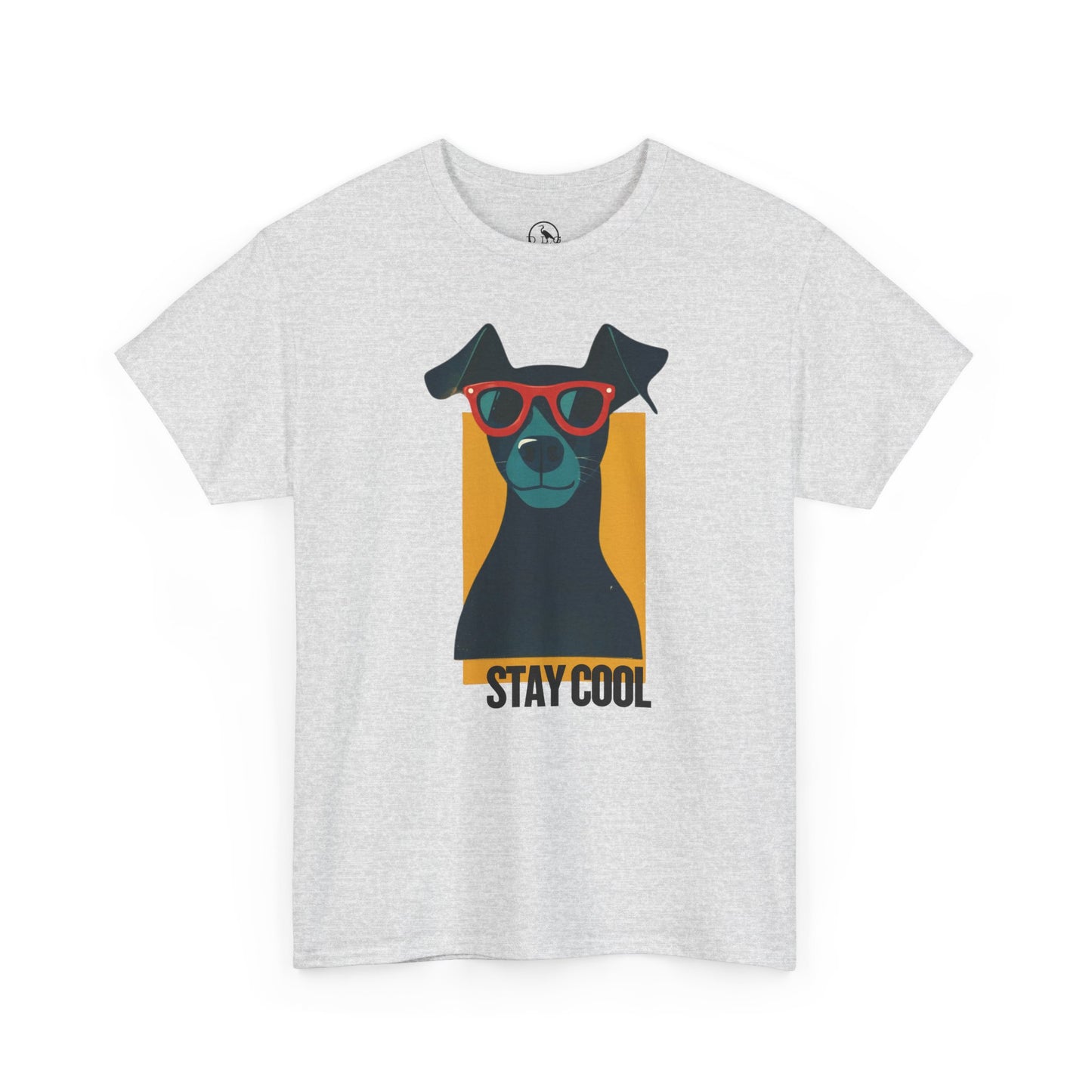 Stay Cool Dog Unisex Heavy Cotton Tee - Fun & Stylish Pet Lover Shirt