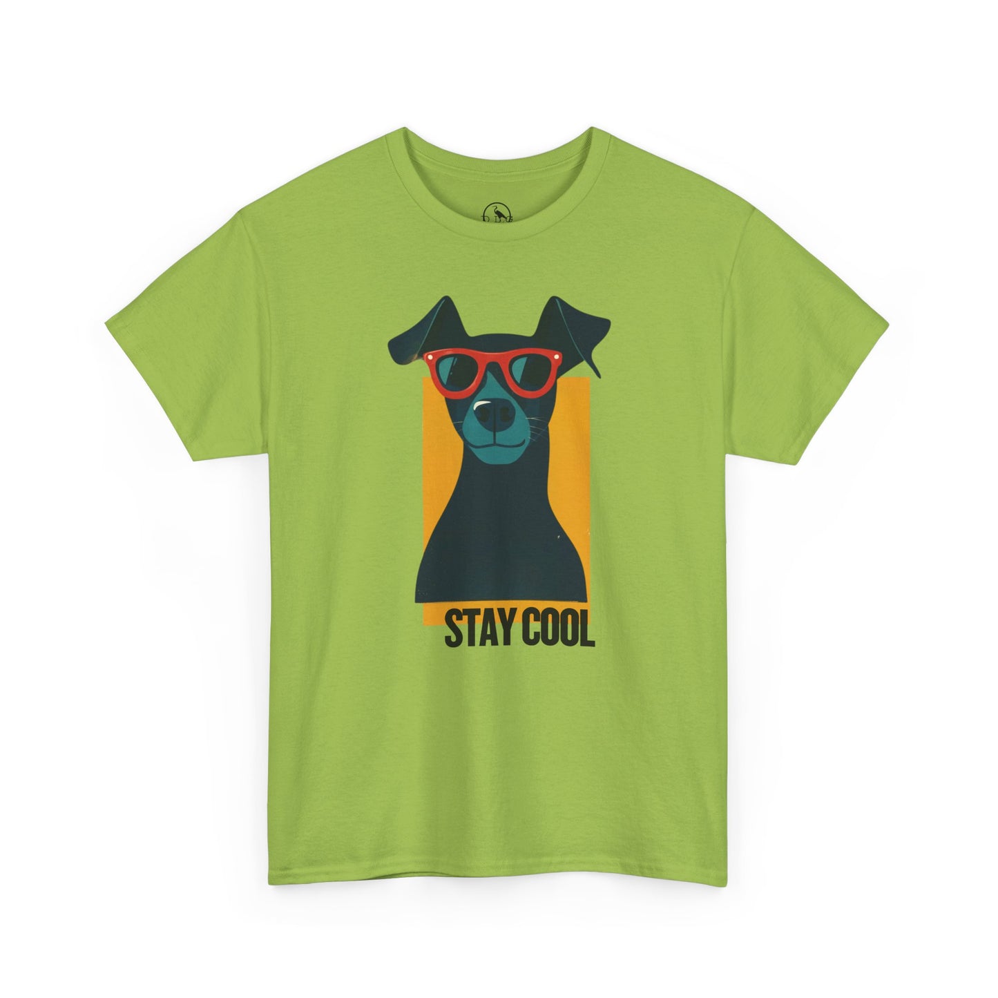 Stay Cool Dog Unisex Heavy Cotton Tee - Fun & Stylish Pet Lover Shirt