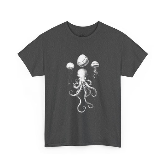 Ocean-Inspired Octopus and Jellyfish Design