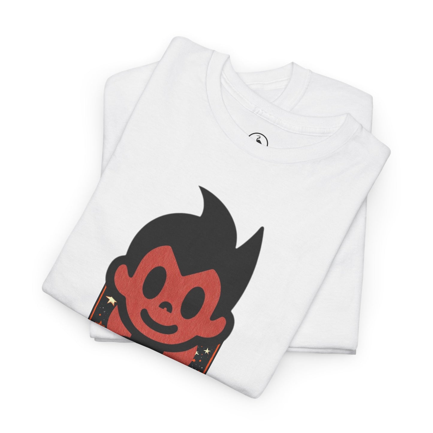 Atomic Boy Unisex Heavy Cotton Tee - Retro Cartoon Graphic T-Shirt