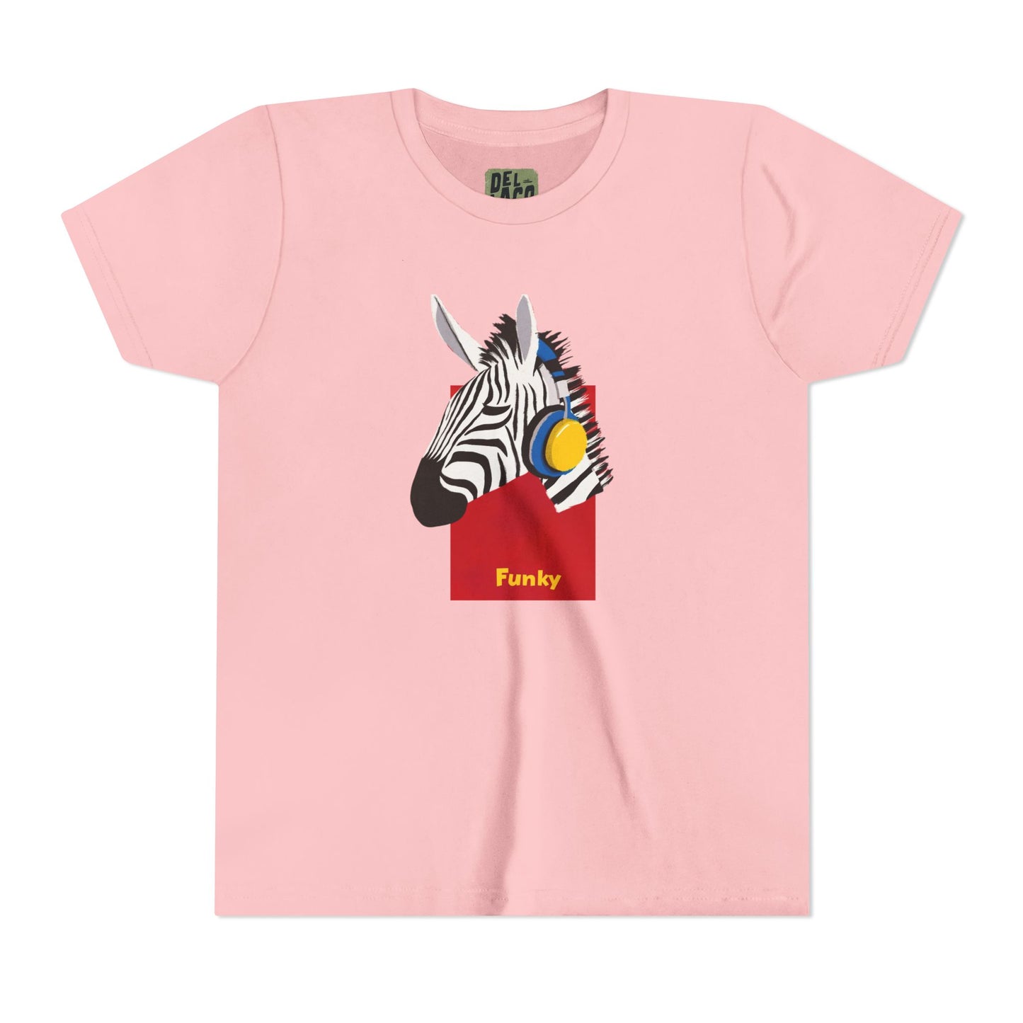 Funky Zebra Youth T-Shirt  image 8