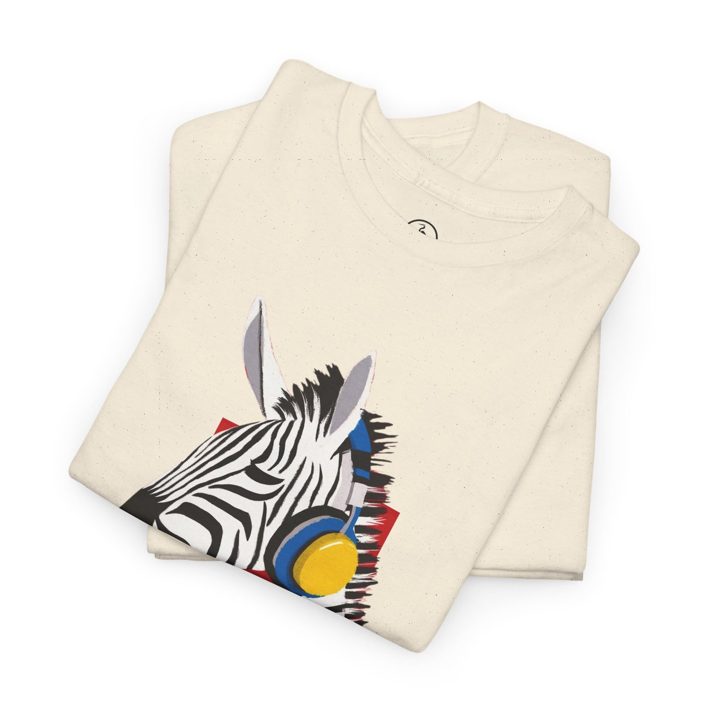 Funky Zebra Unisex Heavy Cotton Tee