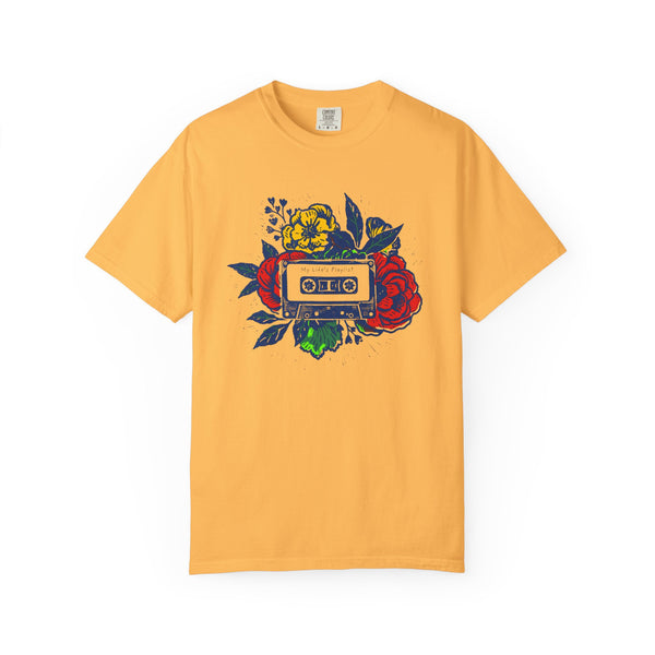 Floral Cassette Graphic Tee