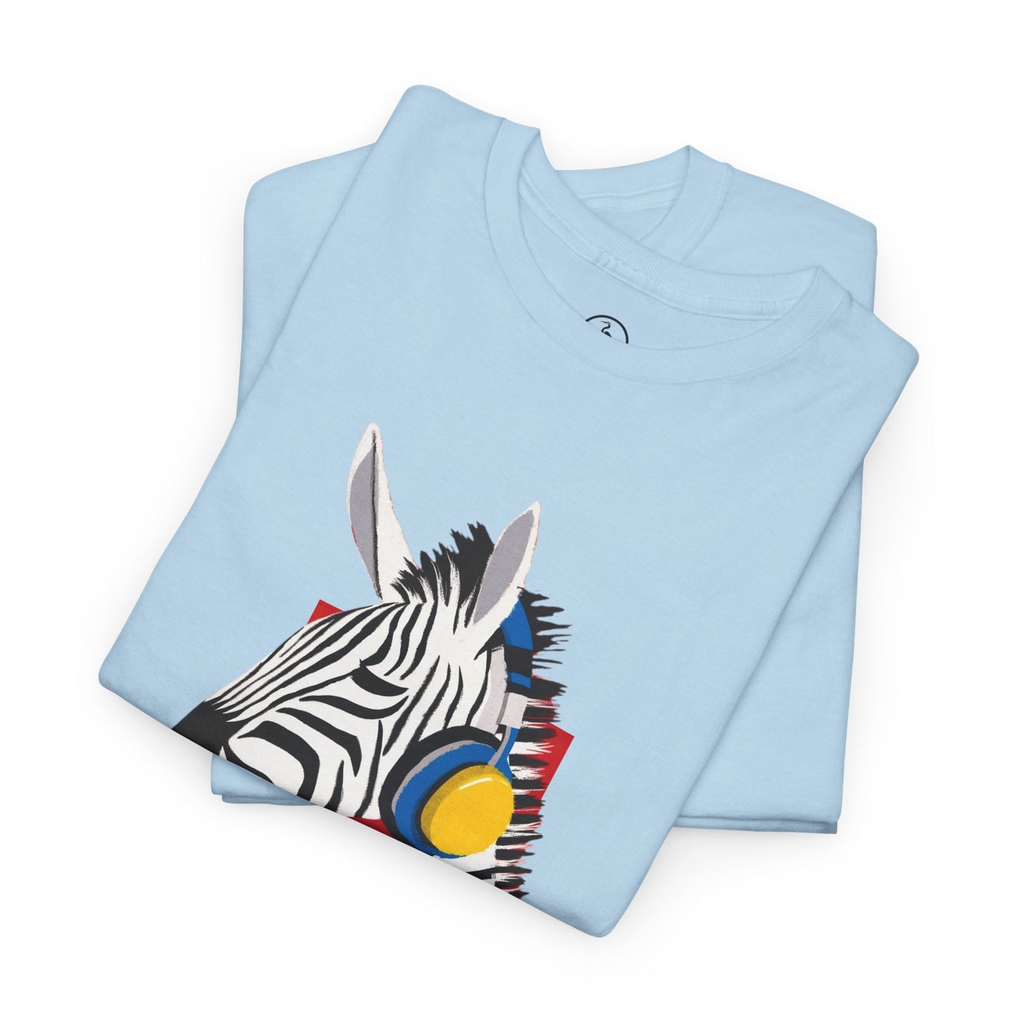 Funky Zebra Unisex Heavy Cotton Tee
