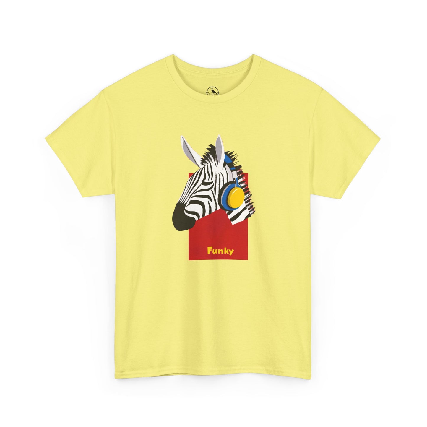 Funky Zebra Unisex Heavy Cotton Tee