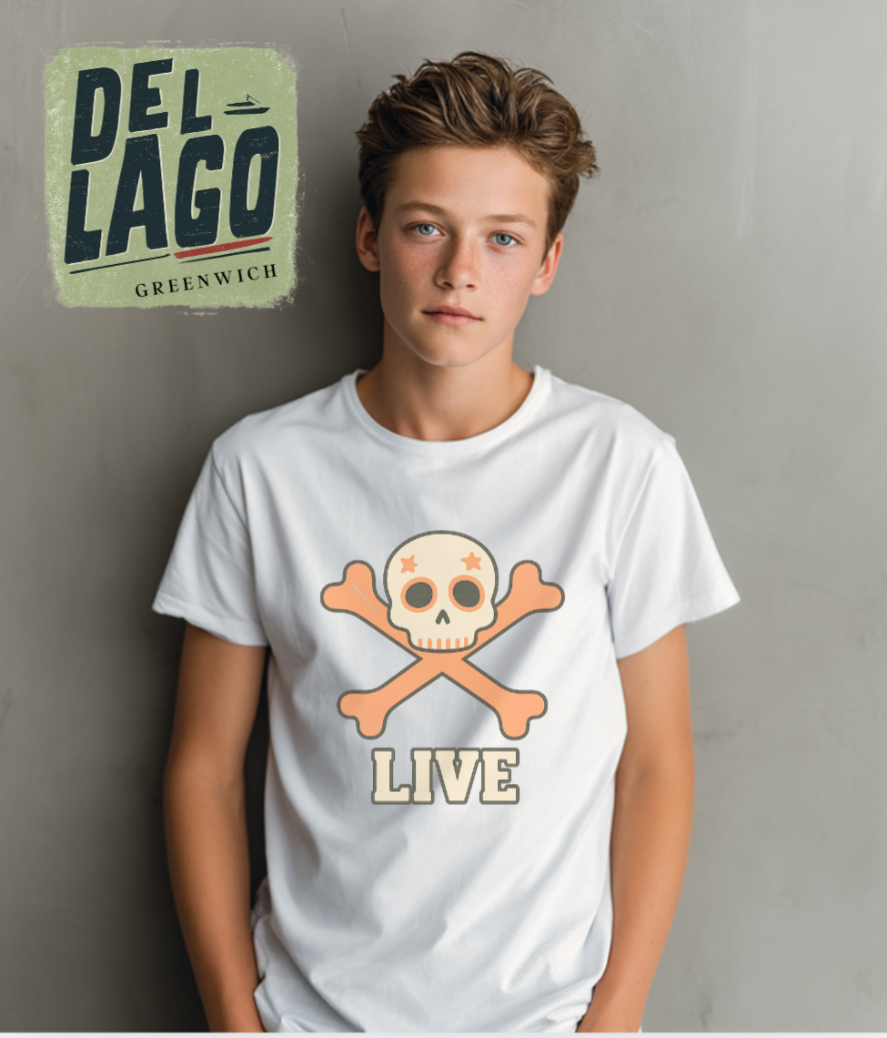 Live Skull Short Sleeve Tee - Youth image 1