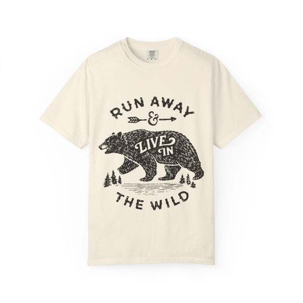 Run Away Bear Tee – Live in the Wild