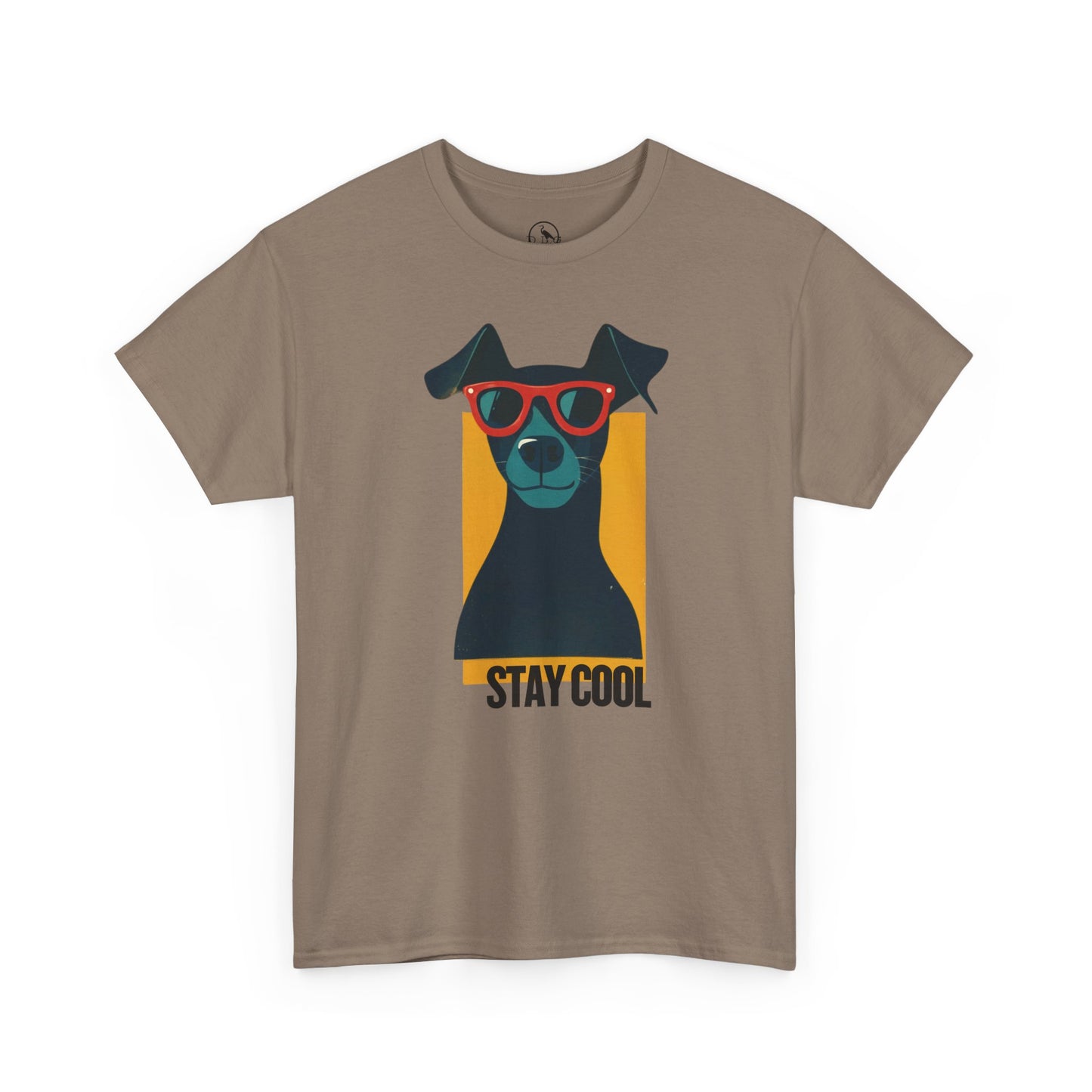 Stay Cool Dog Unisex Heavy Cotton Tee - Fun & Stylish Pet Lover Shirt