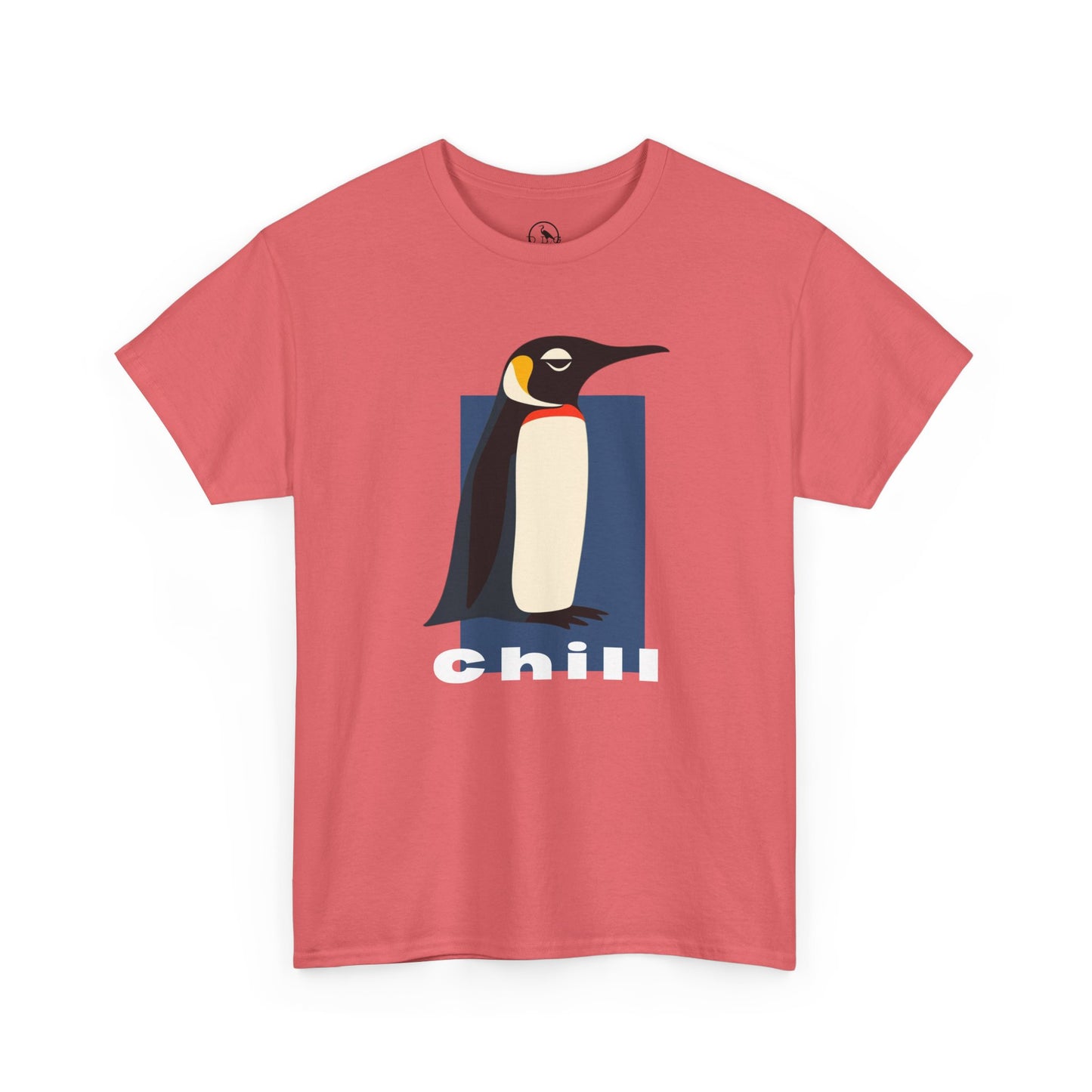 "Chill" Penguin Cotton Tee