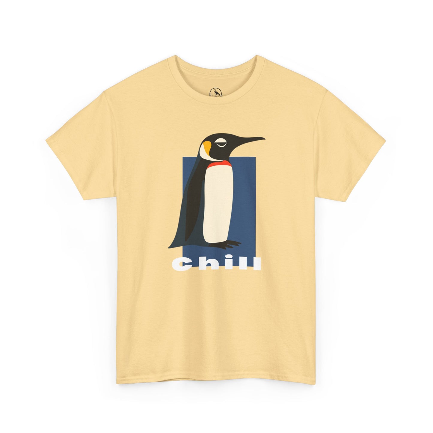 "Chill" Penguin Cotton Tee