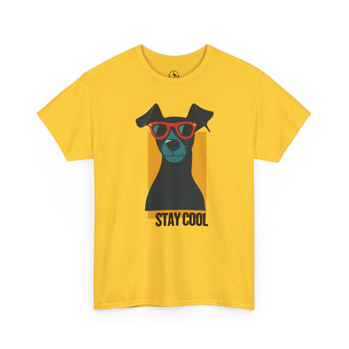 Stay Cool Dog Unisex Heavy Cotton Tee - Fun & Stylish Pet Lover Shirt