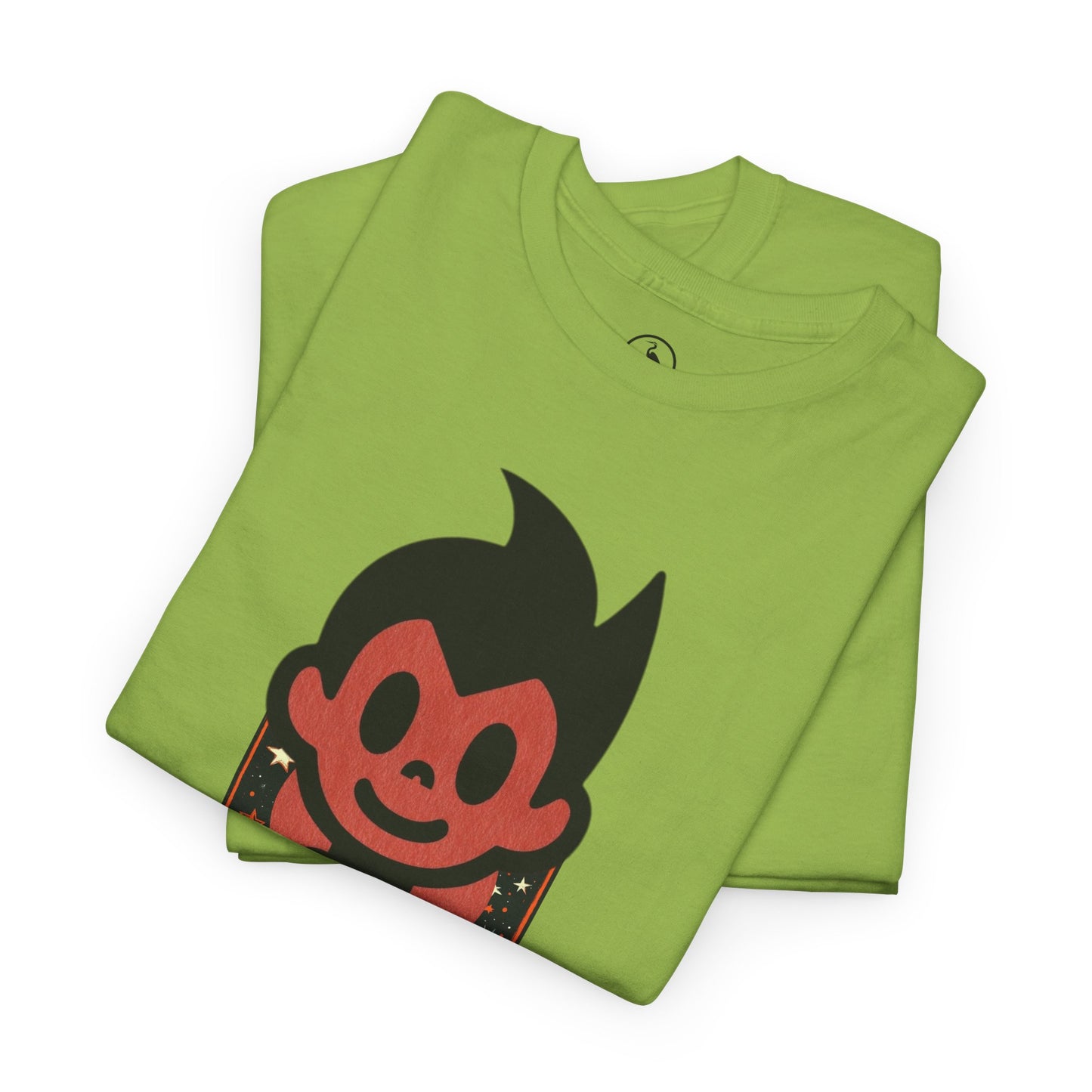 Atomic Boy Unisex Heavy Cotton Tee - Retro Cartoon Graphic T-Shirt