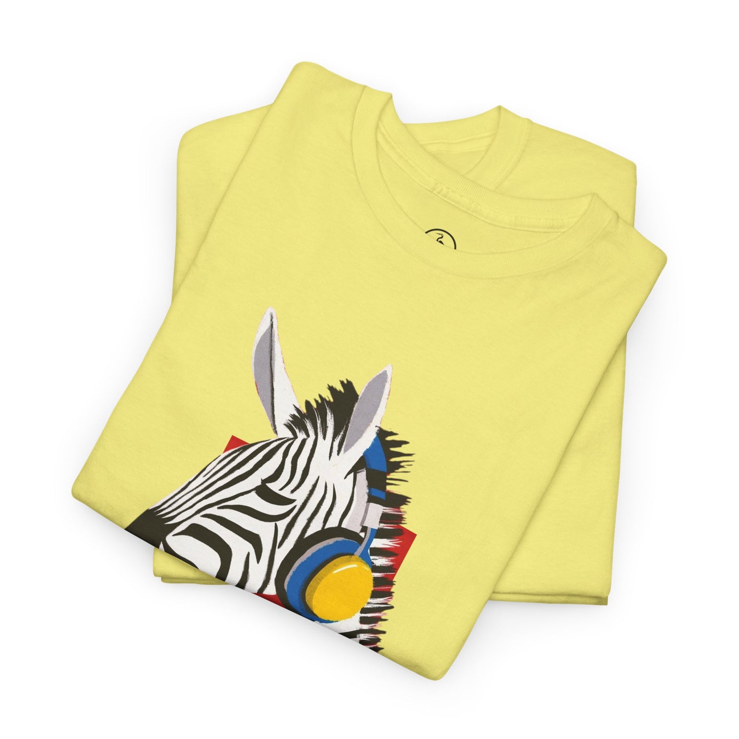 Funky Zebra Unisex Heavy Cotton Tee