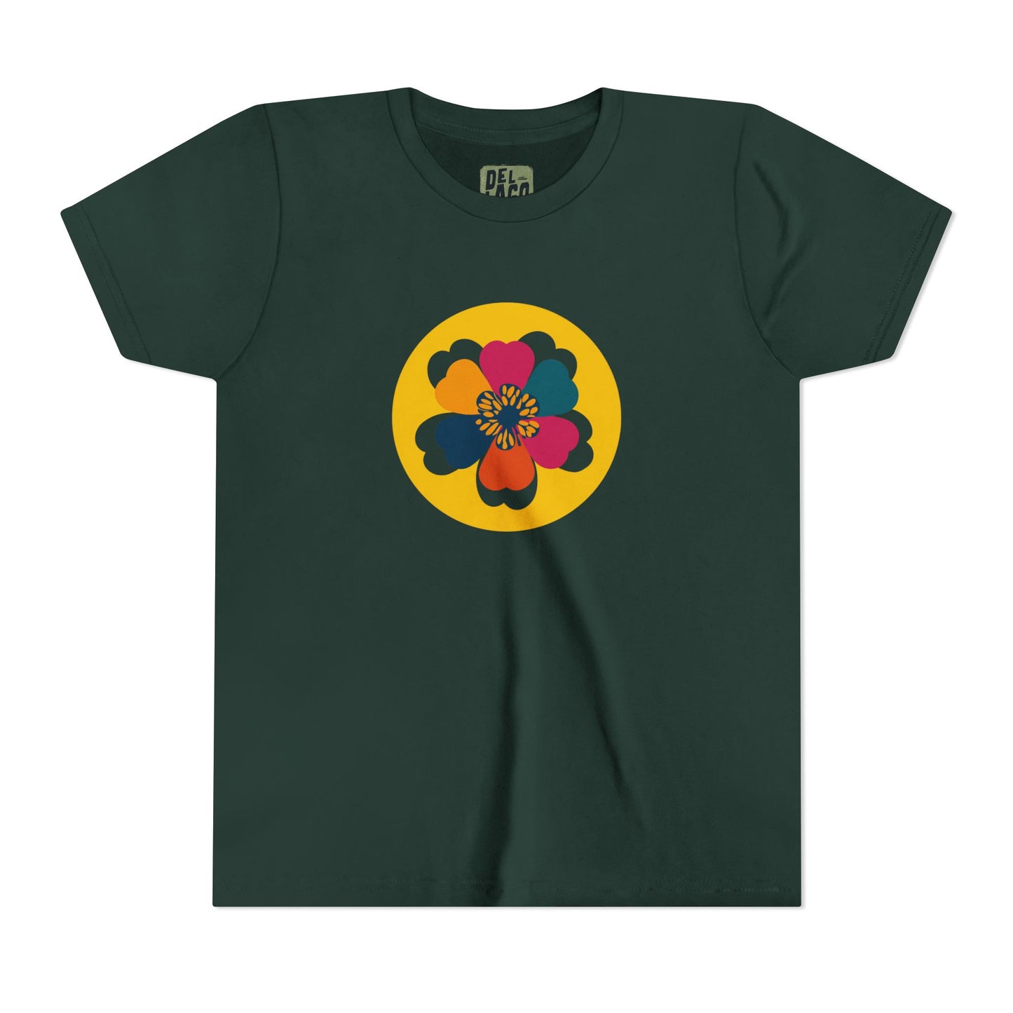 Youth Short Sleeve Flower Tee image 14