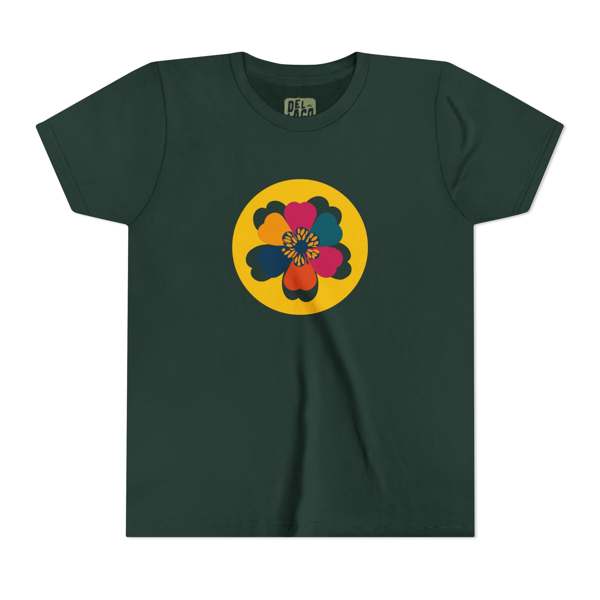 Youth Short Sleeve Flower Tee image 14