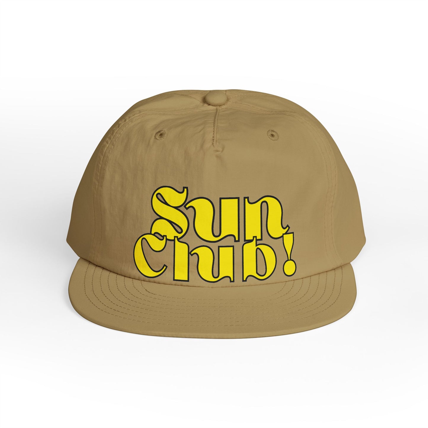 Sun Club Retro Surf Cap | Del Lago Greenwich Flat Brim Hat