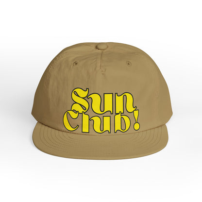 Sun Club Retro Surf Cap | Del Lago Greenwich Flat Brim Hat