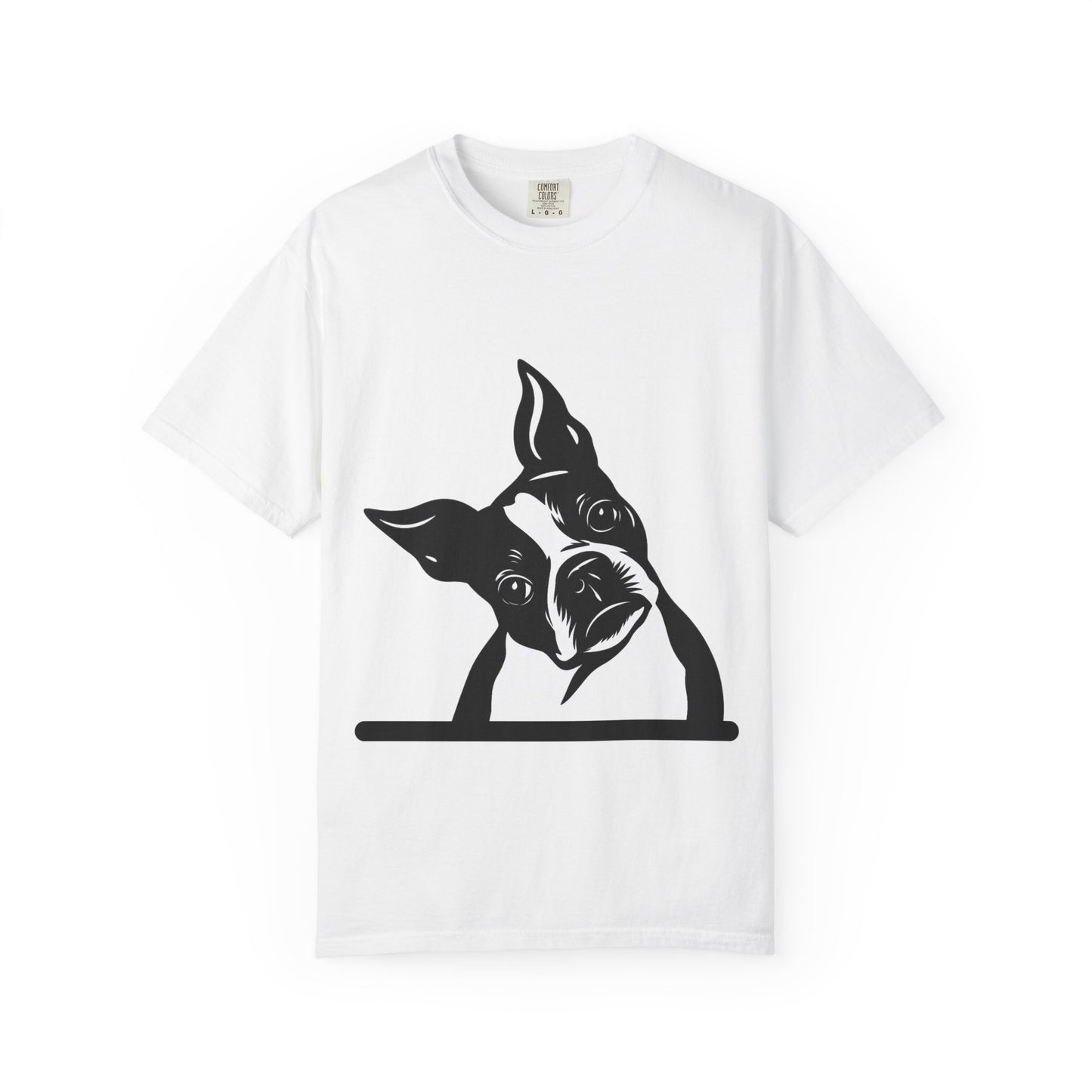 Curious Dog Peek Graphic Tee