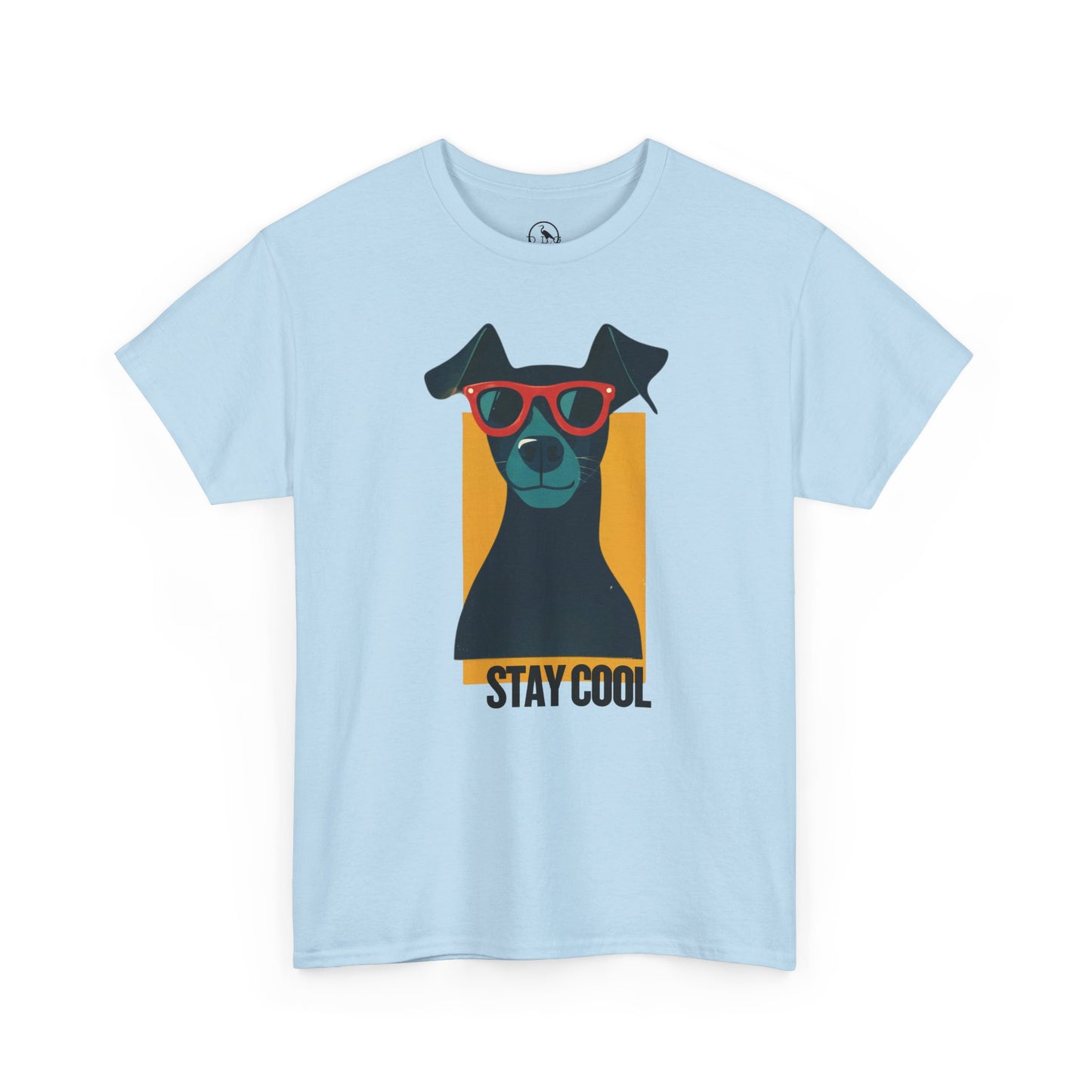 Stay Cool Dog Unisex Heavy Cotton Tee - Fun & Stylish Pet Lover Shirt