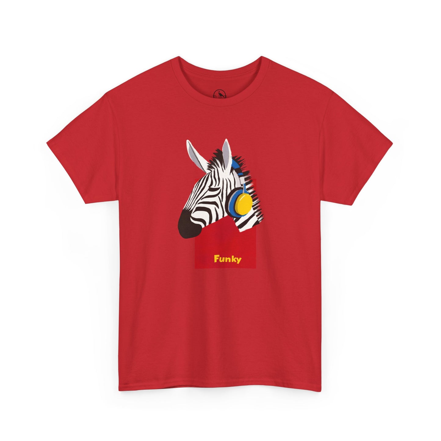 Funky Zebra Unisex Heavy Cotton Tee