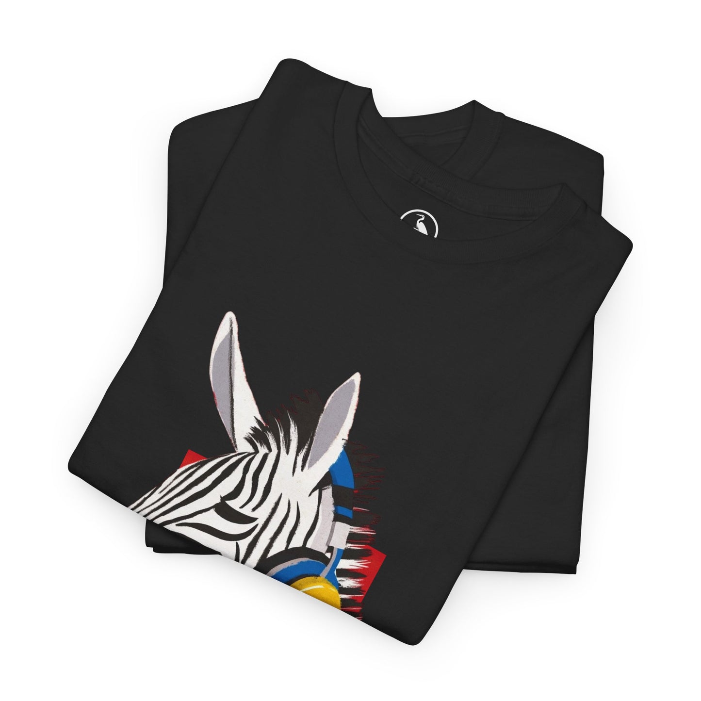 Funky Zebra Unisex Heavy Cotton Tee