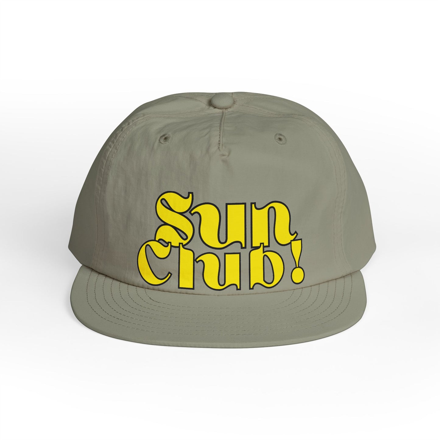 Sun Club Retro Surf Cap | Del Lago Greenwich Flat Brim Hat