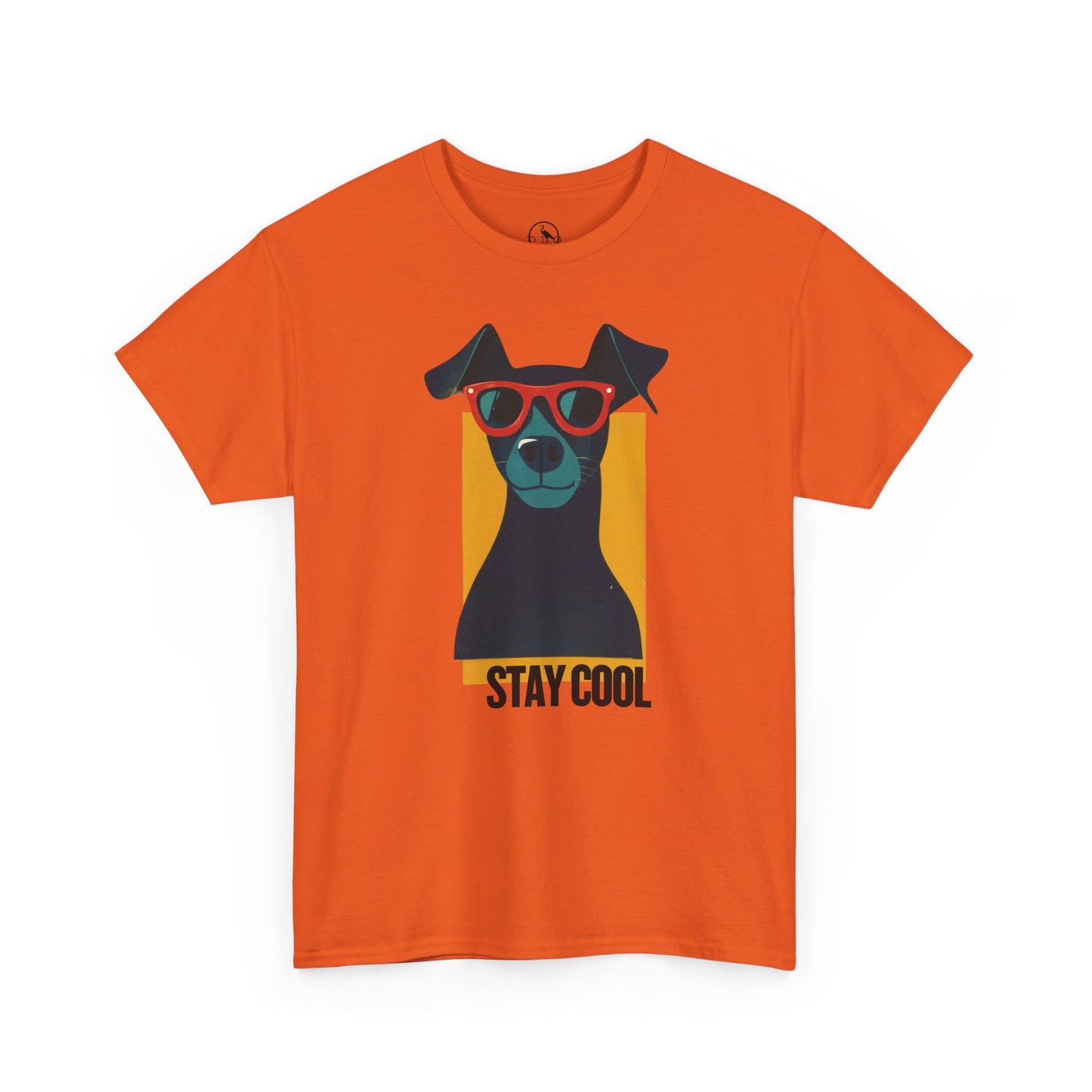 Stay Cool Dog Unisex Heavy Cotton Tee - Fun & Stylish Pet Lover Shirt