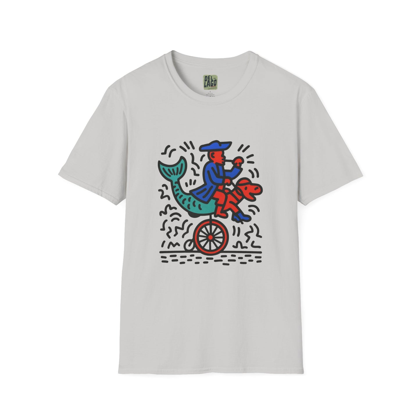 🎩🐟 Rider & Mermaid Tee image 5